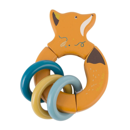 Holzrassel Fuchs | Le Voyage d'Olga von Moulin Roty ♡ - pilzessono.shop - zauberhafte Kinderdinge