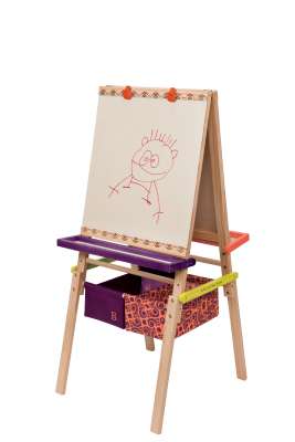 Holzstaffelei und Maltafel - pilzessono.shop - zauberhafte Kinderdinge