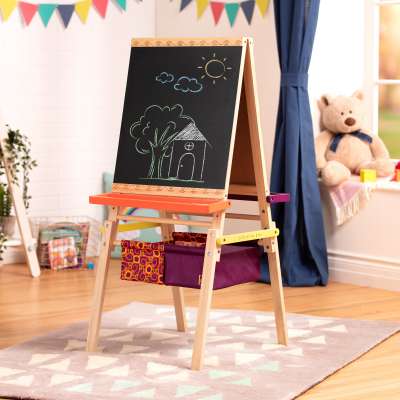 Holzstaffelei und Maltafel - pilzessono.shop - zauberhafte Kinderdinge