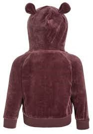 Hoodie in velours in purple von Molo bei Pilzessin - pilzessono.shop - zauberhafte Kinderdinge