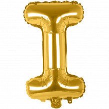 I Folienballon gold Buchstabe - pilzessono.shop - zauberhafte Kinderdinge