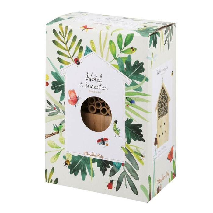 Insektenhotel Le Jardin du Moulin von Moulin Roty - pilzessono.shop - zauberhafte Kinderdinge
