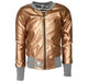 Jacke in Metalloptik von Kiestone - pilzessono.shop - zauberhafte Kinderdinge