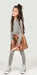 Jacke in Metalloptik von Kiestone - pilzessono.shop - zauberhafte Kinderdinge