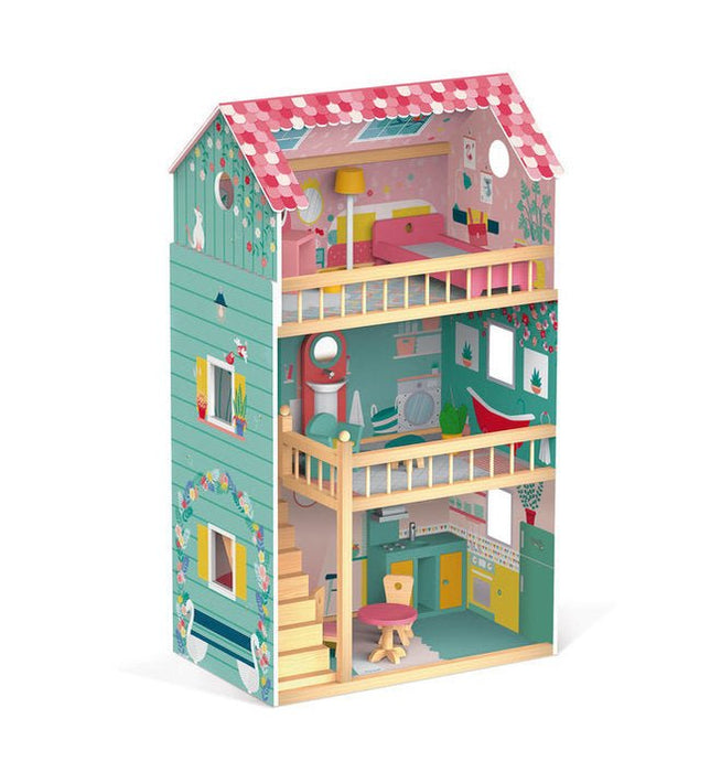 Janod Puppenhaus Mademoisell - pilzessono.shop - zauberhafte Kinderdinge