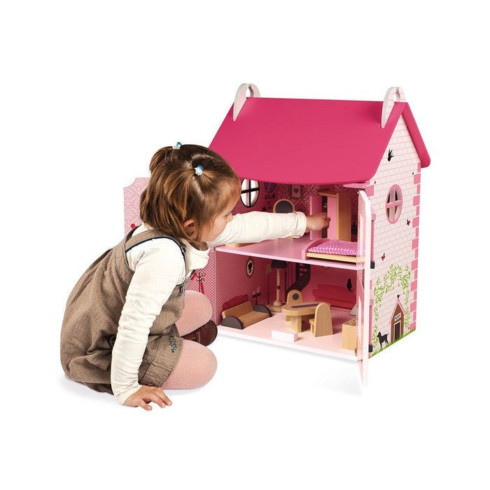Janod Puppenhaus Mademoisell - pilzessono.shop - zauberhafte Kinderdinge