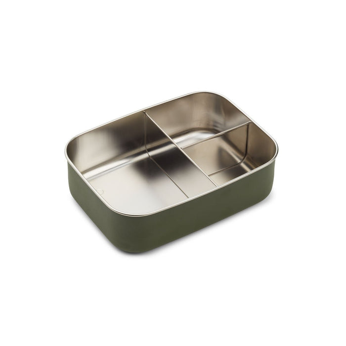 Jimmy lunch box Dino hunter green von Liewood ♡ - pilzessono.shop - zauberhafte Kinderdinge