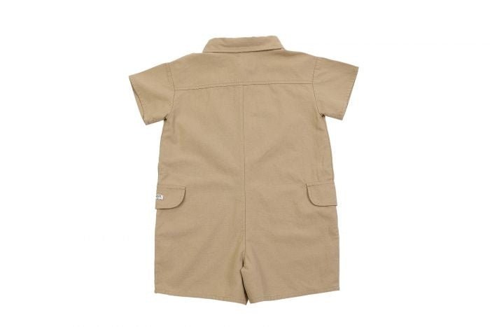 ⋙ Jumpsuit "Aspen" in khaki von Donsje ♡ - pilzessono.shop - zauberhafte Kinderdinge