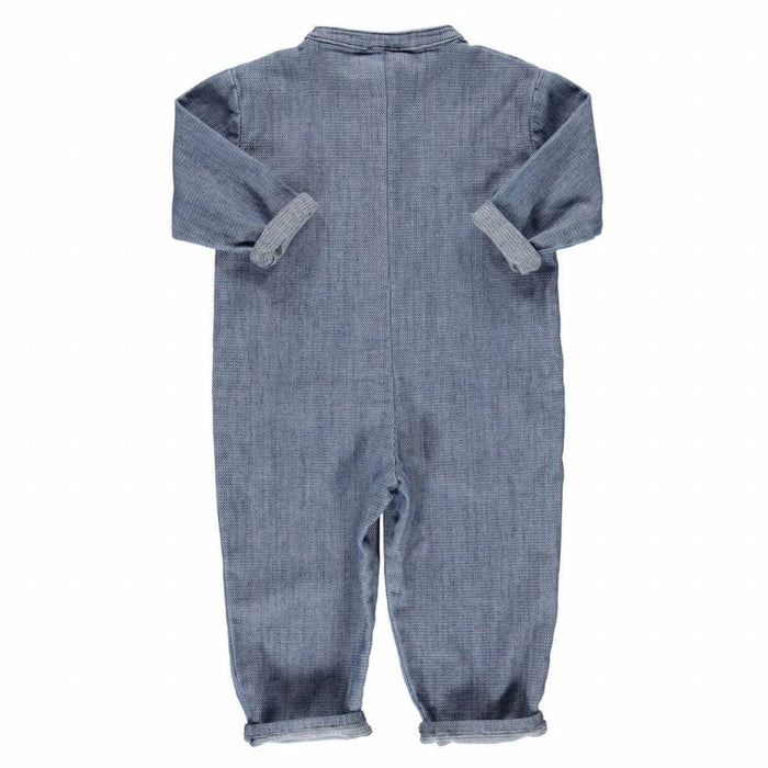 Jumpsuit washed blue denim jeans von Piupiuchick bei Pilzessin - pilzessono.shop - zauberhafte Kinderdinge