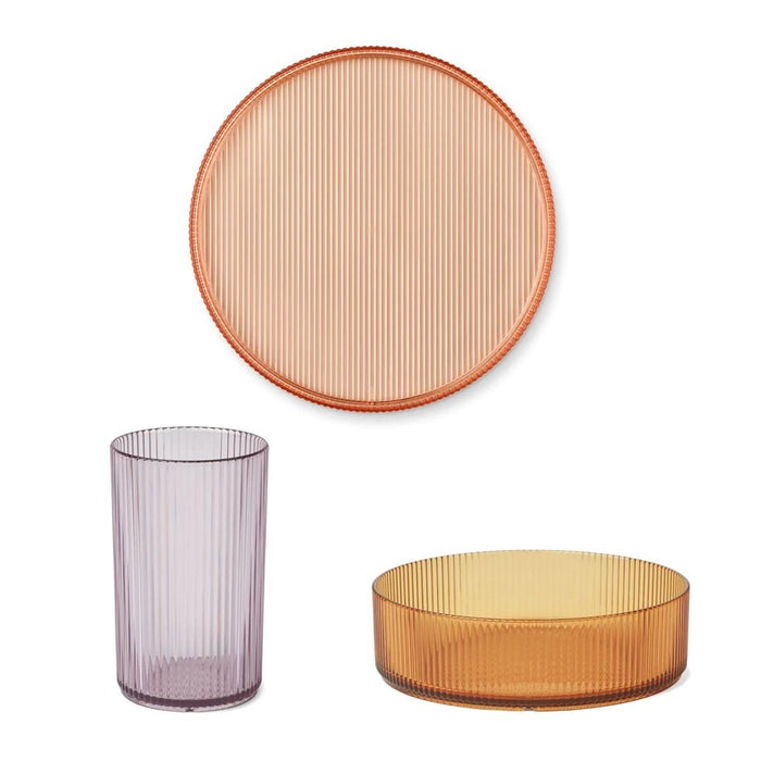 Kain tableware set Misty lilac mix - pilzessono.shop