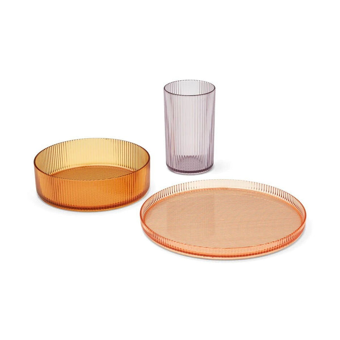 Kain tableware set Misty lilac mix - pilzessono.shop