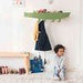 Kindergarderobe mit Ablage Kroko - pilzessono.shop - zauberhafte Kinderdinge