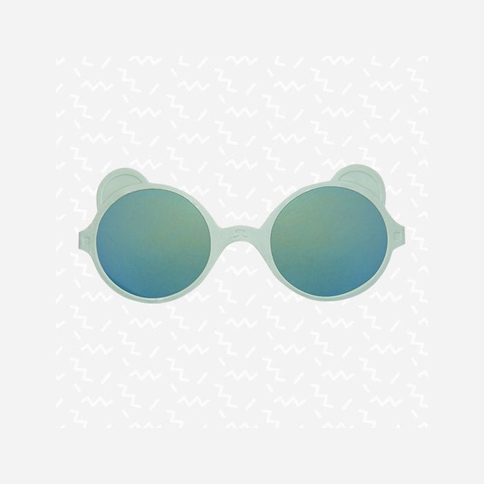 Kindersonnenbrille OURSON in almond green von Ki ET LA - pilzessono.shop