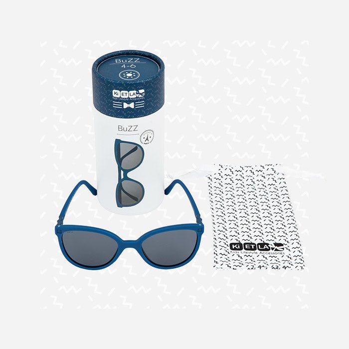 Kindersonnenbrille SUN BuZZ in denimblau von Ki ET LA - pilzessono.shop