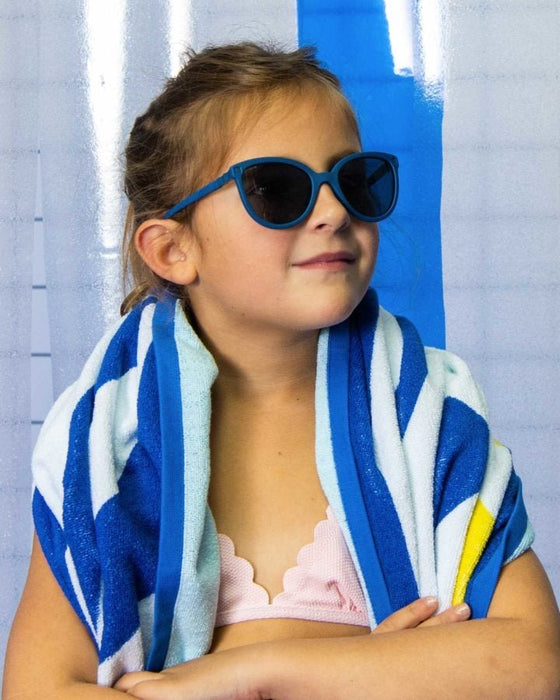 Kindersonnenbrille SUN BuZZ in denimblau von Ki ET LA - pilzessono.shop