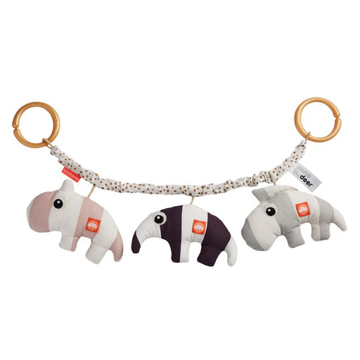Kinderwagenkette Tierparade von Done by deer - pilzessono.shop - zauberhafte Kinderdinge