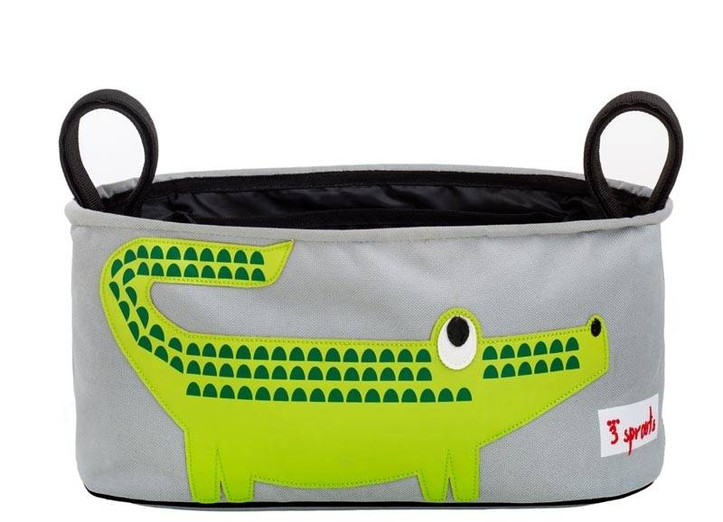Kinderwagentasche Krokodil von 3Sprouts - pilzessono.shop - zauberhafte Kinderdinge