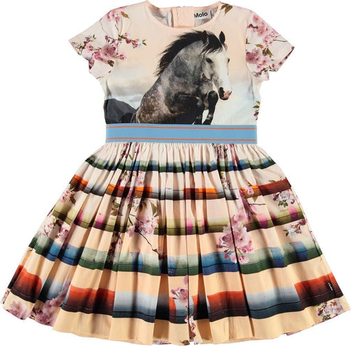 Kleid "candy jumping horse" von Molo ♡ - pilzessono.shop - zauberhafte Kinderdinge