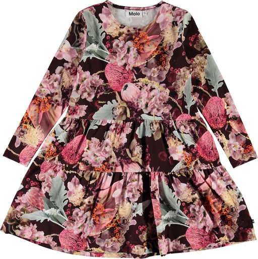 Kleid "Chia" in Winter Bouquet von Molo - pilzessono.shop - zauberhafte Kinderdinge