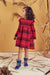 Kleid mit allover Print in Oeko Tex - pilzessono.shop - zauberhafte Kinderdinge