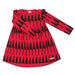Kleid mit allover Print in Oeko Tex - pilzessono.shop - zauberhafte Kinderdinge