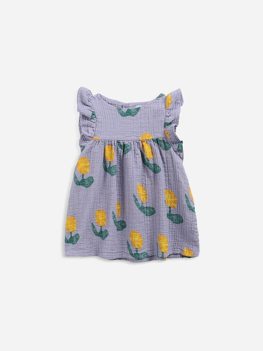 ⋙ Kleid mit Wallflowers all over von Bobo Choses ♡ - pilzessono.shop - zauberhafte Kinderdinge