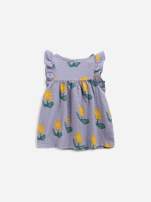 ⋙ Kleid mit Wallflowers all over von Bobo Choses ♡ - pilzessono.shop - zauberhafte Kinderdinge