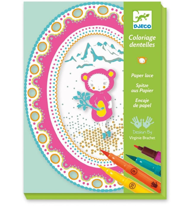 Kleine Bärin Spitzenpapier von Djeco - pilzessono.shop