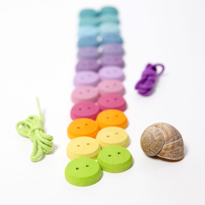 Kleine Pastell Knöpfe - pilzessono.shop - zauberhafte Kinderdinge