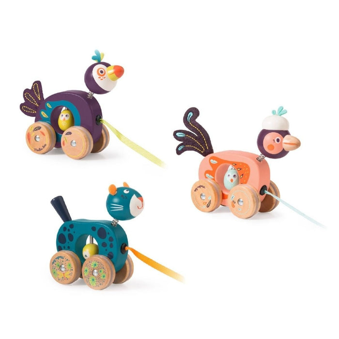 kleiner Tukan, kleine Panther oder kleiner Vogel Dans la jungle Moulin Roty ♡ - pilzessono.shop - zauberhafte Kinderdinge