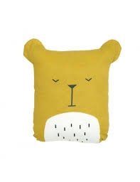 Kleines Kissen Bär - pilzessono.shop - zauberhafte Kinderdinge