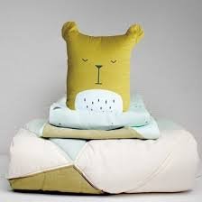 Kleines Kissen Bär - pilzessono.shop - zauberhafte Kinderdinge