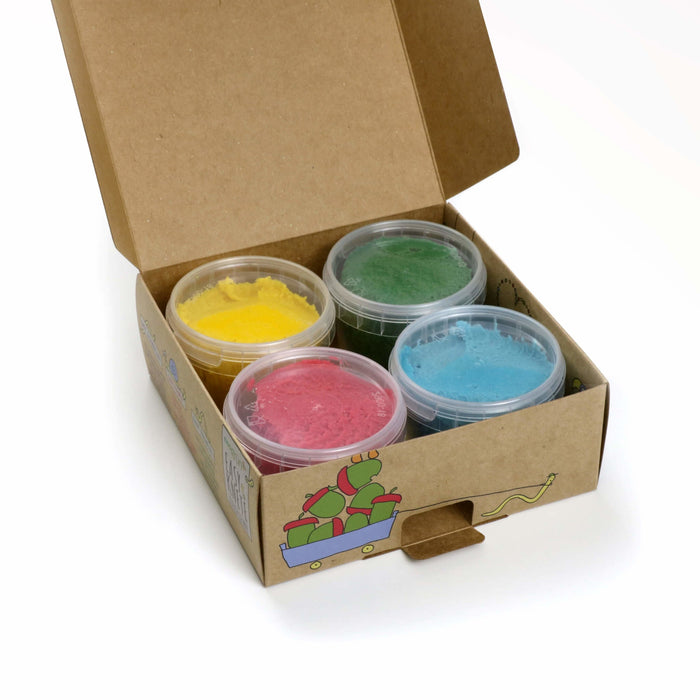 Knetmasse 4er Set - pilzessono.shop - zauberhafte Kinderdinge
