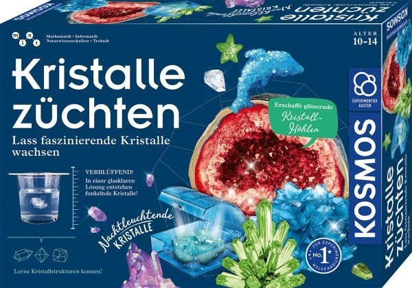 Kristalle züchten - pilzessono.shop - zauberhafte Kinderdinge