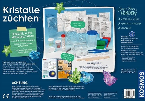 Kristalle züchten - pilzessono.shop - zauberhafte Kinderdinge