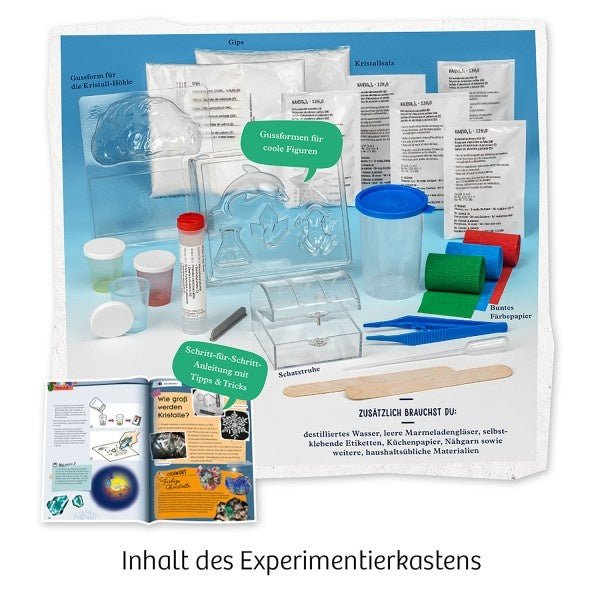 Kristalle züchten - pilzessono.shop - zauberhafte Kinderdinge