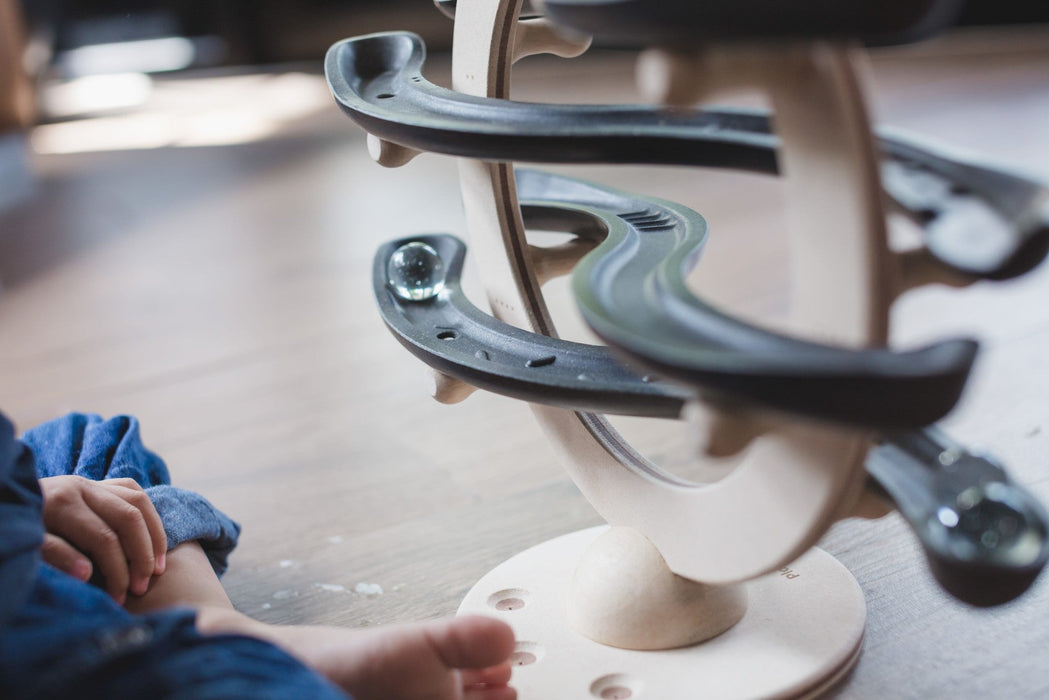Kugelbahn Curvy Click Clack von PlanToys ★ - pilzessono.shop - zauberhafte Kinderdinge
