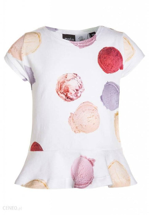 Kurzarmshirt mit Eiskugelprint - pilzessono.shop - zauberhafte Kinderdinge