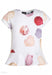 Kurzarmshirt mit Eiskugelprint - pilzessono.shop - zauberhafte Kinderdinge