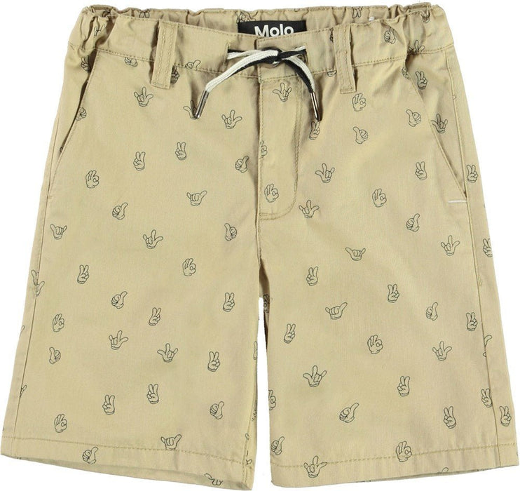 ⋙ Kurze Hose Ajvin "Mini Hände" von Molo ♡ - pilzessono.shop - zauberhafte Kinderdinge