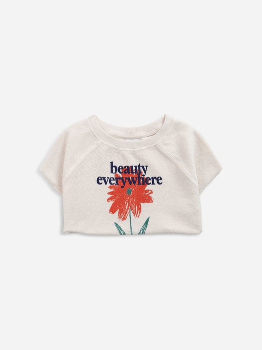 ⋙ kurzer Sweater "Petunia" von Bobo Choses ♡ - pilzessono.shop - zauberhafte Kinderdinge