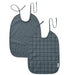 Lai Bib - Check/Graphic Stroke Whale Blue mix - pilzessono.shop - zauberhafte Kinderdinge