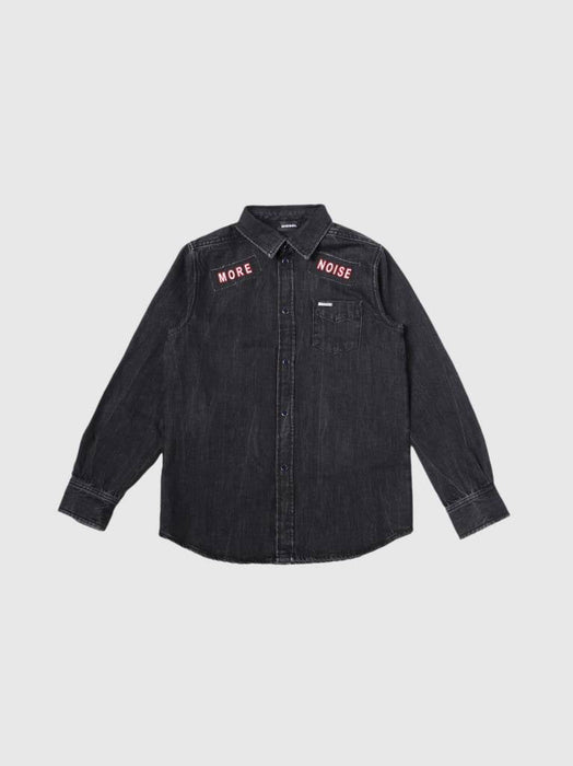 Langarm Jeans Hemd von Diesel Kids - pilzessono.shop - zauberhafte Kinderdinge