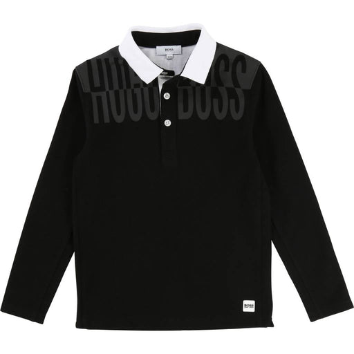 Langarm Poloshirt von Hugo Boss bei Pilzessin - pilzessono.shop - zauberhafte Kinderdinge