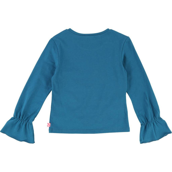 Langarm T-Shirt mit Rüschen - pilzessono.shop - zauberhafte Kinderdinge