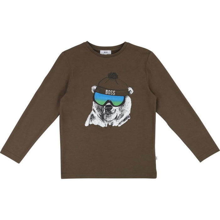Langarm T-Shirt von Hugo Boss bei Pilzessin - pilzessono.shop - zauberhafte Kinderdinge
