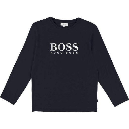 Langarm T-Shirt von Hugo Boss Kids bei Pilzessin - pilzessono.shop - zauberhafte Kinderdinge