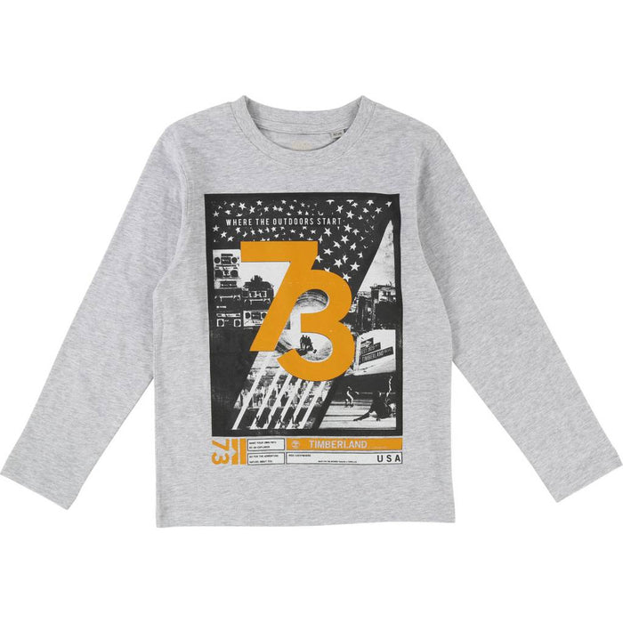Langarm T-Shirt von Timberland bei Pilzessin - pilzessono.shop - zauberhafte Kinderdinge