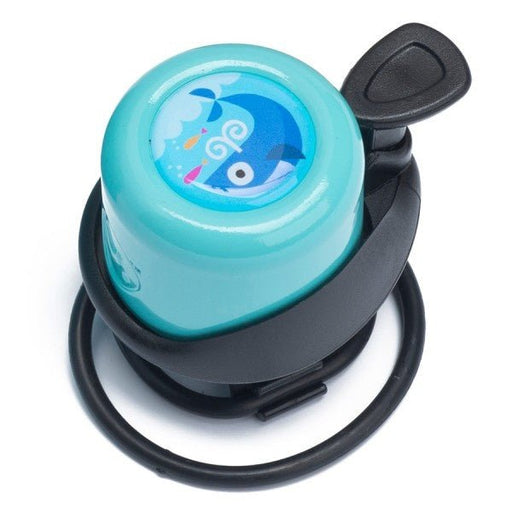 Laufradklingel von Wishbone blau - pilzessono.shop - zauberhafte Kinderdinge