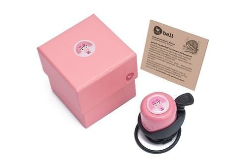 Laufradklingel von Wishbone pink - pilzessono.shop - zauberhafte Kinderdinge